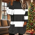 thumbnail image 6 of Craaazy Women's Winter Warm Round Neck Side Pockets Printing Long Sleeved Thick Tops Gifts, 6 of 9