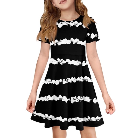 EnJoCho Tween Girls Summer Active Tennis Dress Sleeveless Cute Bubble Dress Kids Casual Dance Beach Tank Dress 2026 Clothes