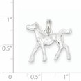 thumbnail image 2 of Charme Cheval en Argent Sterling QC5039 (20mm x 22mm), 2 of 2