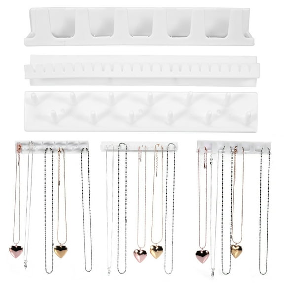 OTVIAP Jewery Organizer, Jewery Wall Hook,Necklace Ring Earrings Accessory Display Jewery Organizer Wall Hanging Display Hook Holder