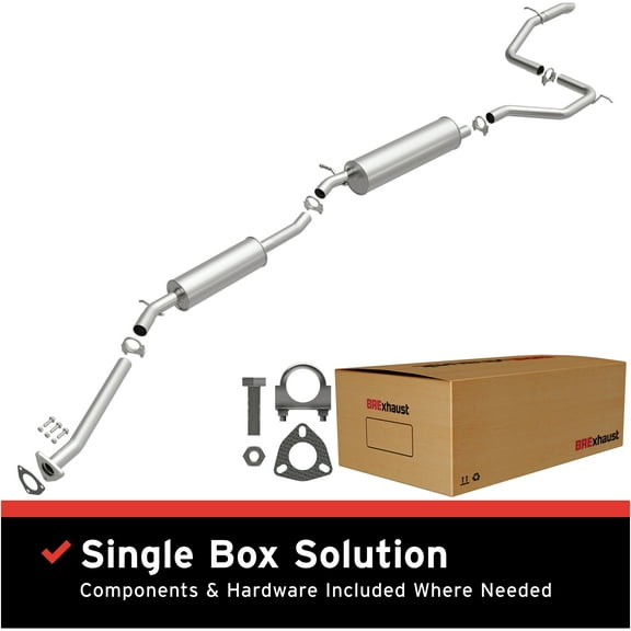 BRExhaust OE Replacement Exhaust System Kit 106-0794: Compatible with 2011-2013 Honda Odyssey 3.5L
