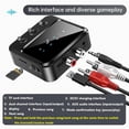 thumbnail image 4 of Transmisor Bluetooth para Avión, Receptor Transmisor Inalámbrico BT 5.4 2 en 1, Adaptador Auxiliar Bluetooth para Auto 3.5mm Audio RCA Compatible con Tarjeta Play TF Negro, 4 of 14