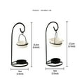 thumbnail image 2 of HAZIUA Black Hanging Furnace Creative Aromatherapy Stove Oil Lamp Stove Incense Wax Stove Household Candle Lamp Stove. 7.1*3.9 in B, 2 of 4