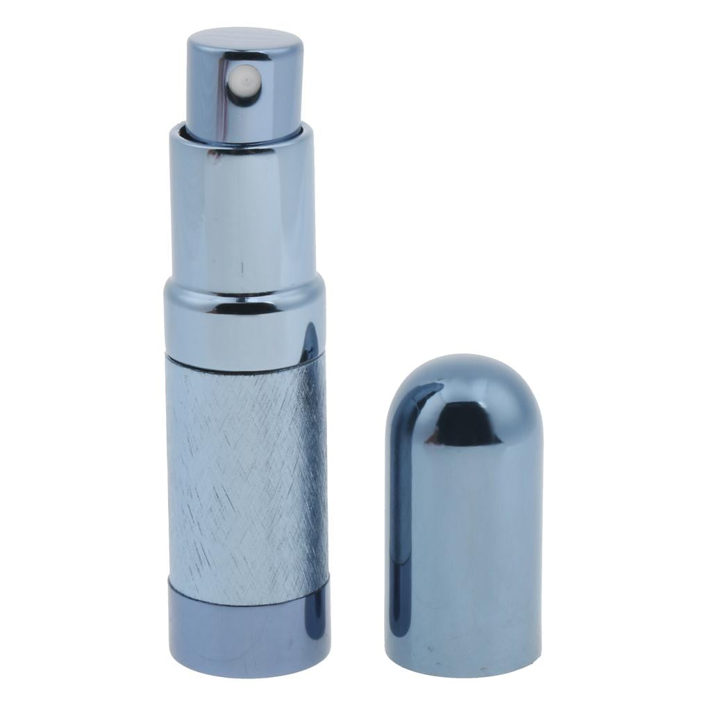 Stgfyxgs 6ml Small Empty Aromatic Fragrance Fine Mist Spray Perfume Bottles Refillable for , 8cm Blue