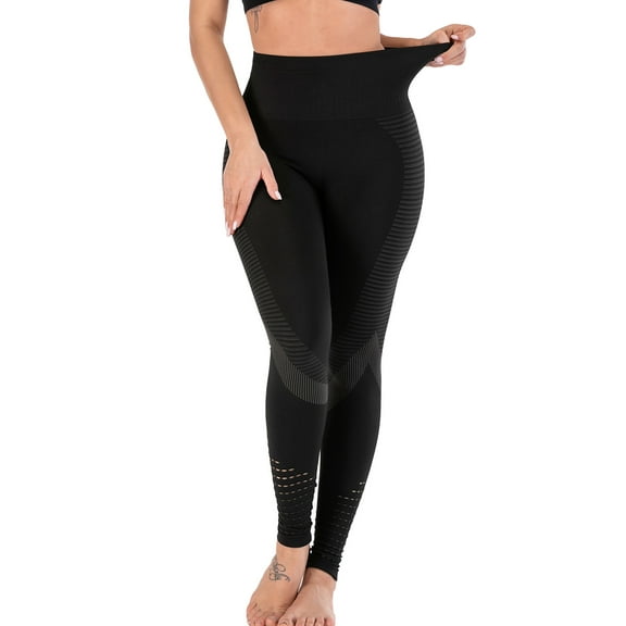 Activewear Sexy Leggings for Women High Waisted Yoga Pants Workout Tummy Control Sport Tights Ankle Trousers