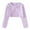 Purple, variant on uikmnh Tops for Teens Girls Soft Knit Bow Cardigan Sweater Long Sleeve Top Outerwear for Autumn Casual Comfortable Blouse Size:6-7 Years