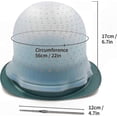 thumbnail image 2 of Hair Coloring Tool with Silicone Cap and Hook Attachment for Highlighting, 2 of 4