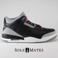 thumbnail image 1 of Ni - ke Ni - ke Air Jordan 3 Retro 'Black Cement' (2024) DN3707-010 Men's Size 8.5 Shoes, 1 of 5