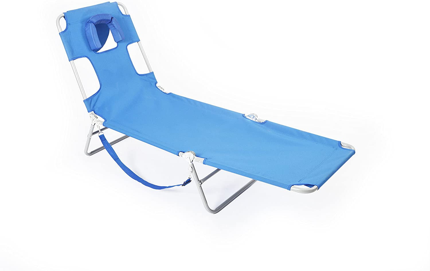 Portable Folding Quick Dry Yard Or Beach Chaise Lounge Chair W Face Hole Walmart Com Walmart Com