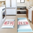 thumbnail image 4 of Leodye Bathroom Rug Set Memory Foam Bath Mats 2 Piece with Toilet Mats, Soft & Supportive, Shock Absorbing, Water Absorbent, Non-Slip Bath Rugs, Machine Washable, Area Rug, 4 of 6
