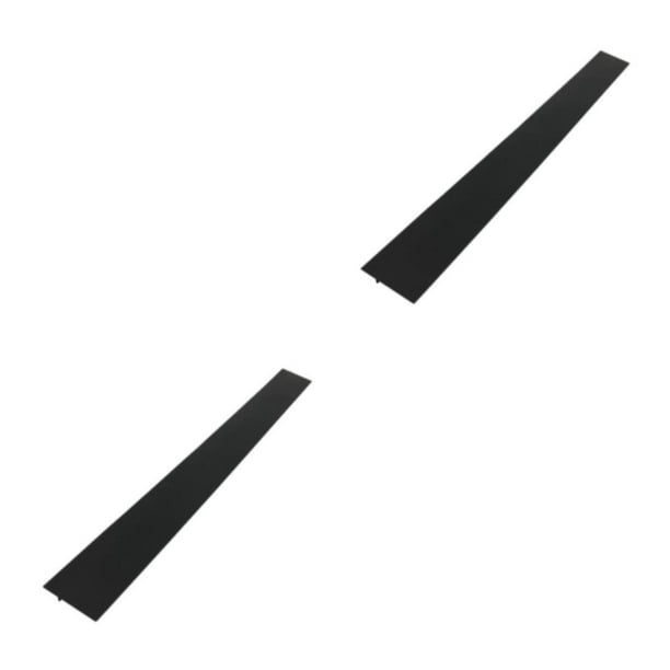 Injueey Cubierta de silicona para encimera de estufa, protector contra derrames de cocina, color negro, 21 pulgadas Negro 21 pulgadas 2Conjunto