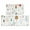 White Christmas Tree, variant on Black Christmas Snowman Pattern Kitchen Rugs Sets Of 2,Anti Fatigue Kitchen Mat Rugs Non Slip Washable,Decorative Kitchen Floor Mats for Kitchen,Sink,Laundry,17"x30"+17"x47"