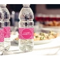 thumbnail image 3 of Darling Souvenir WaterBottleLabels Pink Sequin Easy To Use Party Supplies Love Laughter And Happily Ever After Stickers ForWaterBottleGreat For Anniversary, Birthday Parties- Pack Of 32, 3 of 6