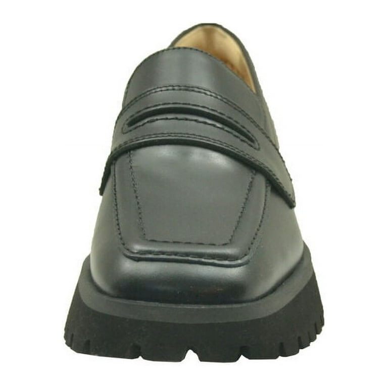 Clarks platform deals loafers