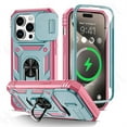 thumbnail image 7 of Case For iPhone 15 14 13 12 11 Pro XS Max XR 8 7 Plus Camera Slide Military Grade Armor Protection 360 Degree Rotate Armor Cover, 7 of 7