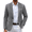 Dark Charcoal, variant on Men's Slim Fit Casual Blazers Lightweight Sport Coats One Button Suit Jackets