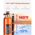 thumbnail image 3 of KFFKFF Pneumatic Hydraulic Bottle Jack, 12 Ton/26455 lbs Capacity with 10.43''-19.88'' Elevation Range & Manual Pumping Mechanism, Suitable for Pickup, Truck, RV, Auto Maintenance, 3 of 9