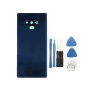 Back Door Case Battery Glass Rear Panel Cover with Repair Tools for 9 N960 Blue