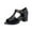 Black, variant on 2025 Clearance! Womens Clearance asdoklhq Sandals for Women Summer Ladies Shoes Fish Mouth Thick Heel Casual Soft Bottom Women's Sandals Black 37
