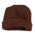 thumbnail image 3 of Figura de acción a escala 1/12, gorro de punto, elegante accesorio realista, disfraz para muñecas masculinas y femeninas, gorro suave y holgado, mini Marrón, 3 of 6