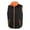 Black/Orange, variant on Result Unisex Adult Gilet