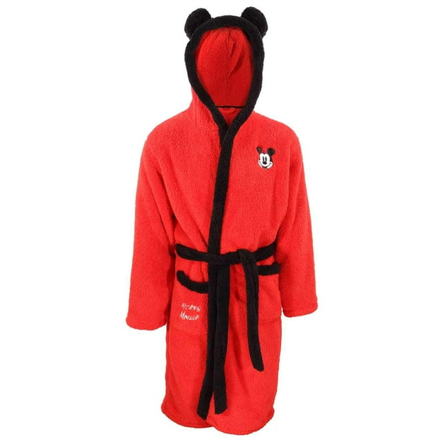 Disney Robe de Chambre pour Adulte avec Logo Mickey Mouse