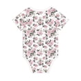 thumbnail image 2 of Rocae Rose Flowers for Baby Climbing Clothes Soft Baby Romper for Active Infants Comfortable and Breathable Crawling Jumpsuit Unisex Baby Outfit 2 Years, 2 of 8