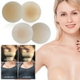 thumbnail image 5 of Thin Non-Adhesive Nipple Covers, Single Pair, Color 1, 1 Pairsilicone Nipple Covers for Women Reusable Inserts Or Adhesive Silicone Pasties Women'S Reusable Adhesive Invisible Past Makeup Organizers, 5 of 9