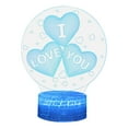 thumbnail image 1 of NARABB Valentine's Day Night Light LED Colorful 7-Color Desk Lamp Bedroom Home Decor Gift, 1 of 1