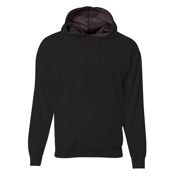 A4 N4279 Mens Sprint Fleece Hoodie - Black - M