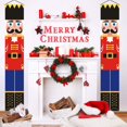 thumbnail image 3 of Christmas Nutcracker Banner Decorations Outdoor -Soldier Nutcracker Christmas Banner for Front Door Yard Porch Garden Indoor Kids Party, 3 of 6