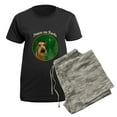 thumbnail image 5 of CafePress - Irishterrierpeace2 - Women's Short Sleeve Print T-Shirt and Pants Dark Cotton Pajama Set, 5 of 7