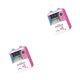 thumbnail image 1 of Vogacara Hucha de juguete pequeña máquina de cajero automático moneda caja registradora juguetes para niños niñas Rosa 2piezas, 1 of 1