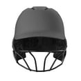 thumbnail image 3 of EvoShield XVT 2.0 Batting Helmet with Facemask, Matte Finish, Charcoal, L-XL, 3 of 3