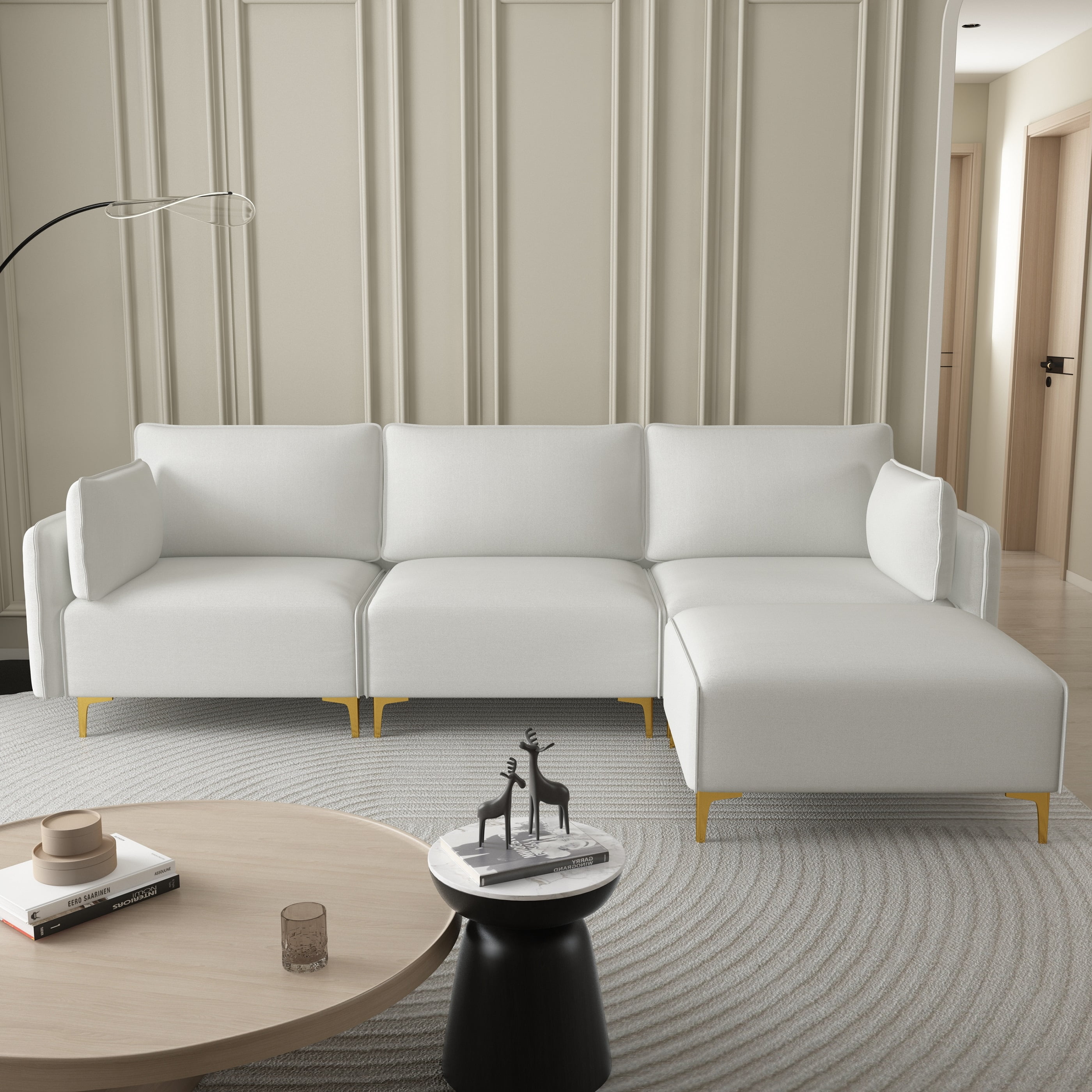 Modular Sofa With Softtouch Fabric
