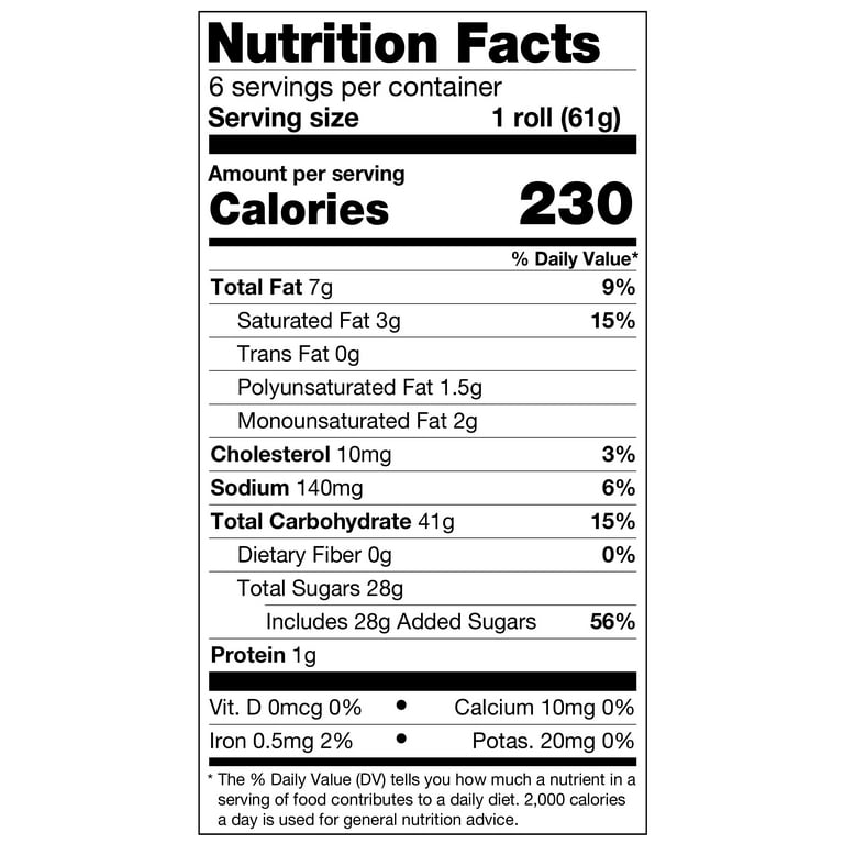 Little Debbie Strawberry Shortcake Rolls, 6 ct, 13.0 oz