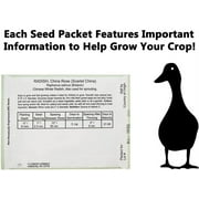 Black Duck Brand 30 Assorted Vegetable Seeds Plant Seed, Heirloom