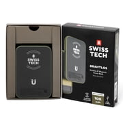 Swiss Tech Portable Power Bank, 10000mAh, Wireless Charging, Magnetic Attachment, Fast Charge Compatible