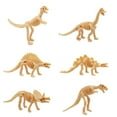 thumbnail image 2 of 6 Sets Of Dinosaur Skeleton Simulation Dinosaur Suit Model Ornaments Set Toy, 2 of 8