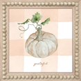 thumbnail image 3 of Jacobs, Cindy 15x15 Black Modern Framed Museum Art Print Titled - Grateful Pumpkin, 3 of 5