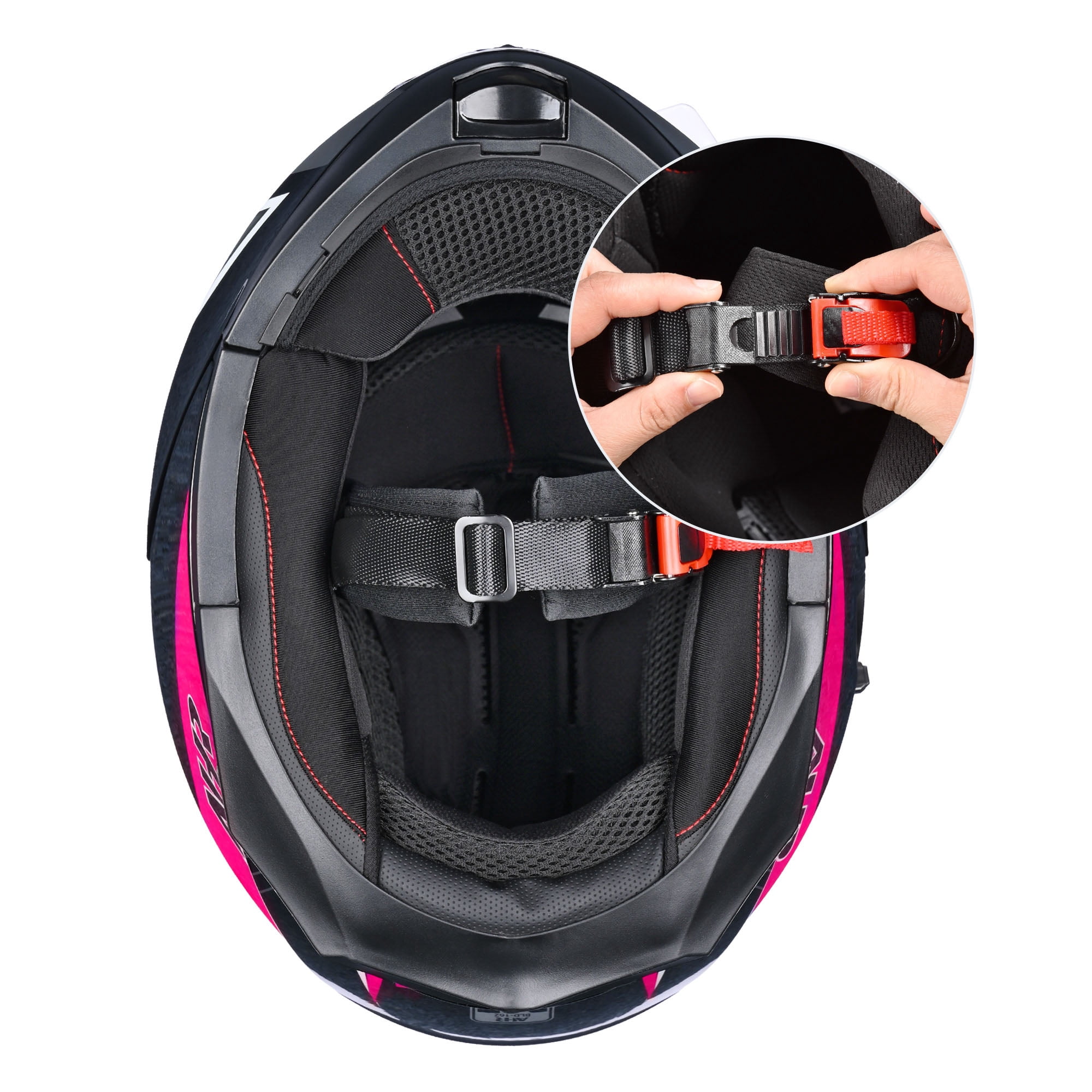 AHR RUN-M3 Modular Flip Up Helmet Full Face Dual Visor DOT Motorcycle Bike S