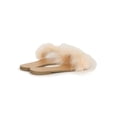 thumbnail image 4 of Liliana Faux Fur Open Toe Slide Sandal 19966, 4 of 6