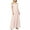 Pink - blush, variant on Eliza J Womens Faux-Feather Off-Shoulder Gown Dress, Pink, Petite, 6P