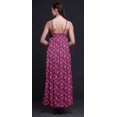 thumbnail image 2 of Bimba Robe Longue Sans Manches à Bretelles Spaghetti Imprimée Florale en Rayonne pour Femmes - TTTG, 2 of 4