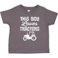 thumbnail image 3 of Inktastic Farming This Boy Loves Tractors Boys Toddler T-Shirt, 3 of 5