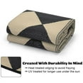 thumbnail image 2 of Outdoor Rug Outdoor Plastic Straw Rug Waterproof Camping Rugs for Patio Porch Backyard Lightweight Reversible Portable Mat for Picnic RV Pool Deck Beach Trailer Trellis, 2 of 8