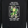 thumbnail image 3 of Avatar - The Last Airbender - Toph - Women's Lightweight French Terry Long Sleeve Shirt, 3 of 5