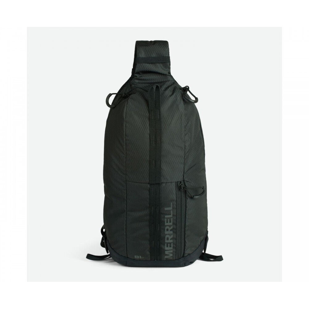 EC Merrell Crest 8L Running Sling Bag Eco Black Hiking Bag Crossbody Bag Backpack Walmart