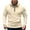 Beige, variant on WTOBBY Men's Utility Zip Front Shirt Jacket Oversized Long Sleeve Top Lightweight Layering Urban Street Style Essential,Black M