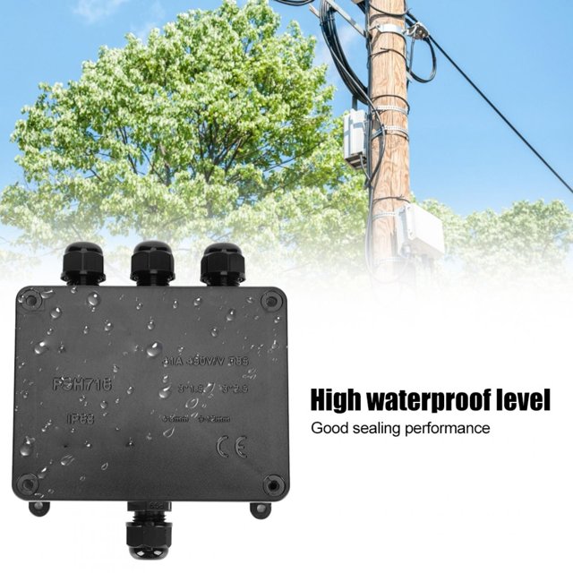 Electrical Project Enclosure, Easy To Install Junction Box IP68 Waterproof PC Material For Electronic Devices
